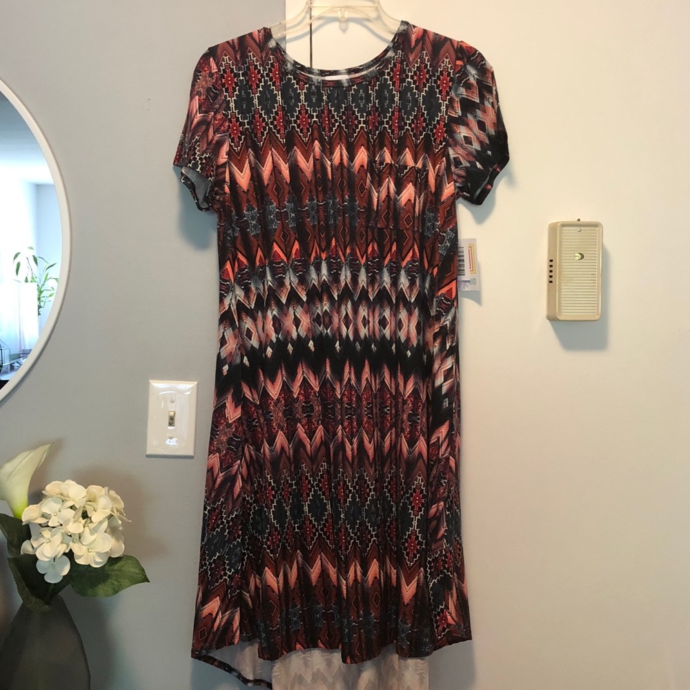 Lularoe Carly Multicolored Dress